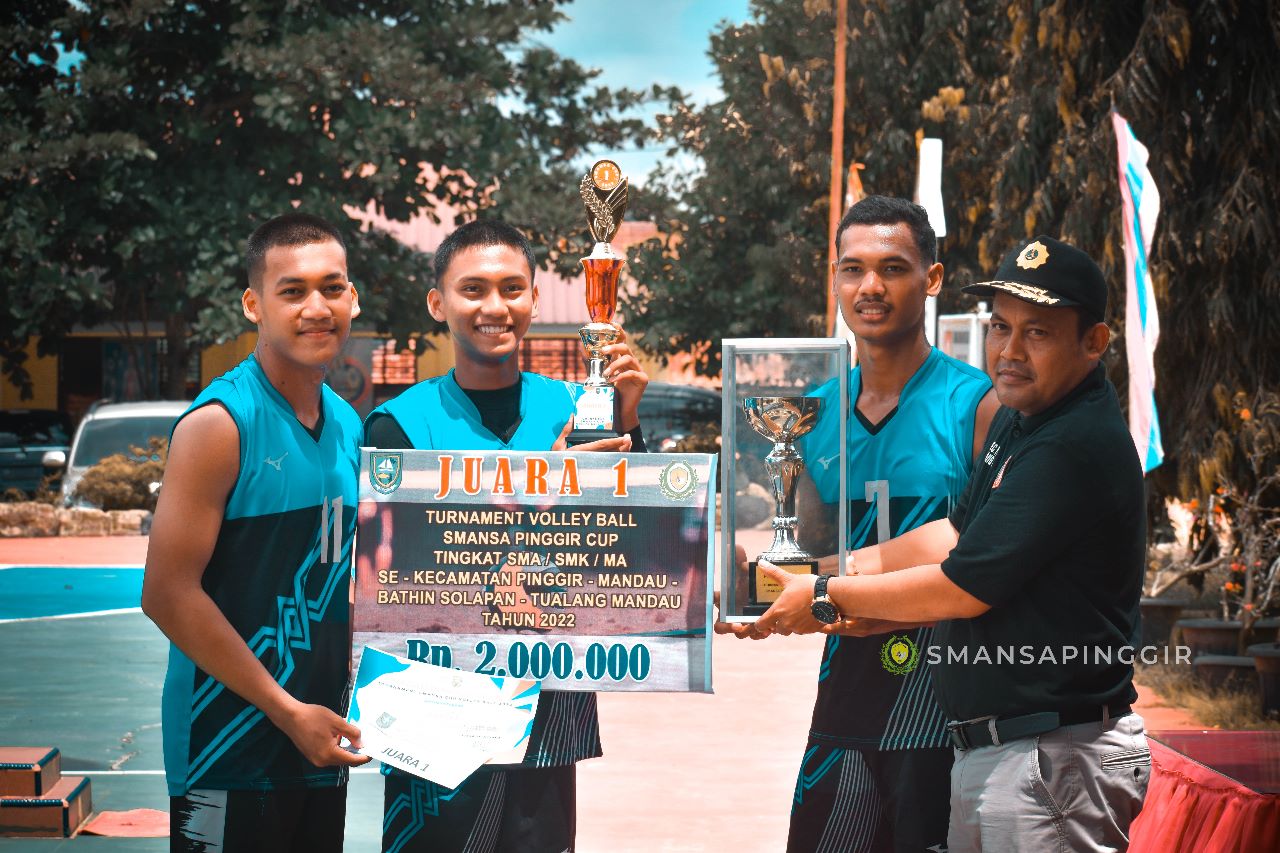 Penutupan Turnamen Volley Ball Smansa Cup Berjalan Sukses Dan